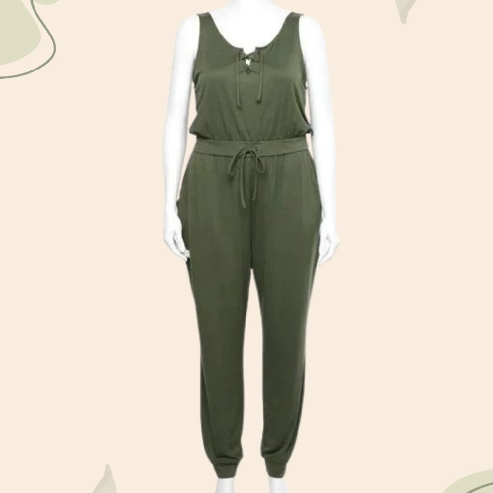 So Olive Jumpsuit